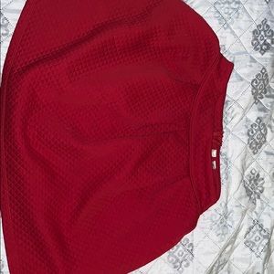Red Circle Skirt